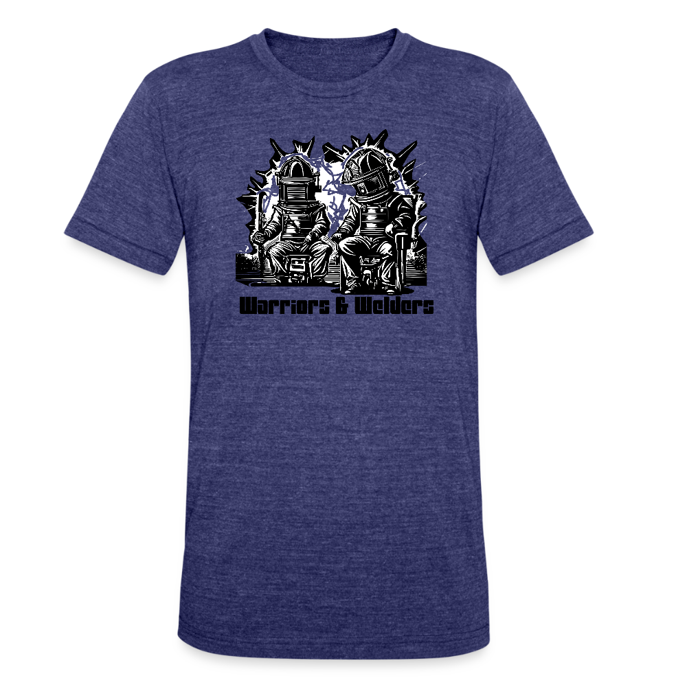 Unisex Tri-Blend T-Shirt - heather indigo