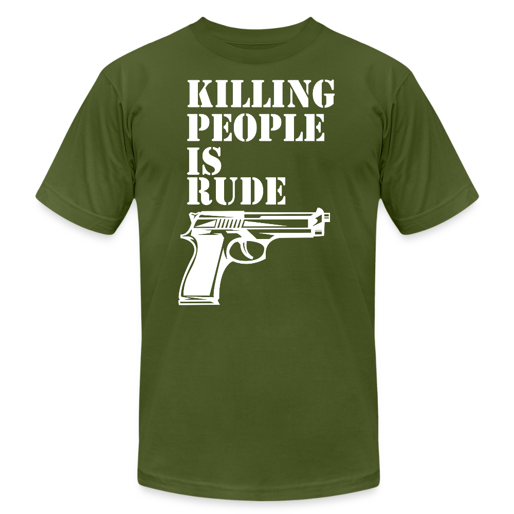 Unisex Jersey T-Shirt by Bella + Canvas - olive