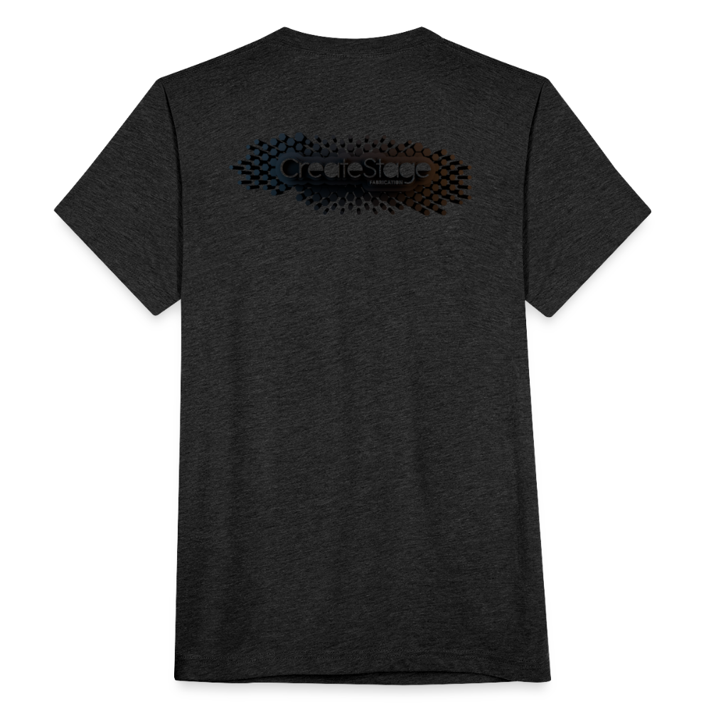 Unisex Tri-Blend T-Shirt - heather black
