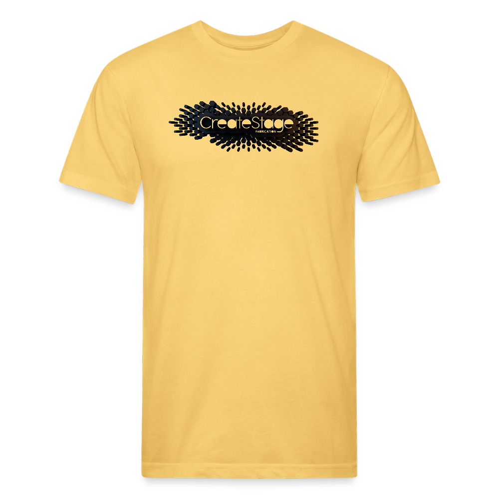 Fitted Cotton/Poly T-Shirt by Next Level - pastel yellow