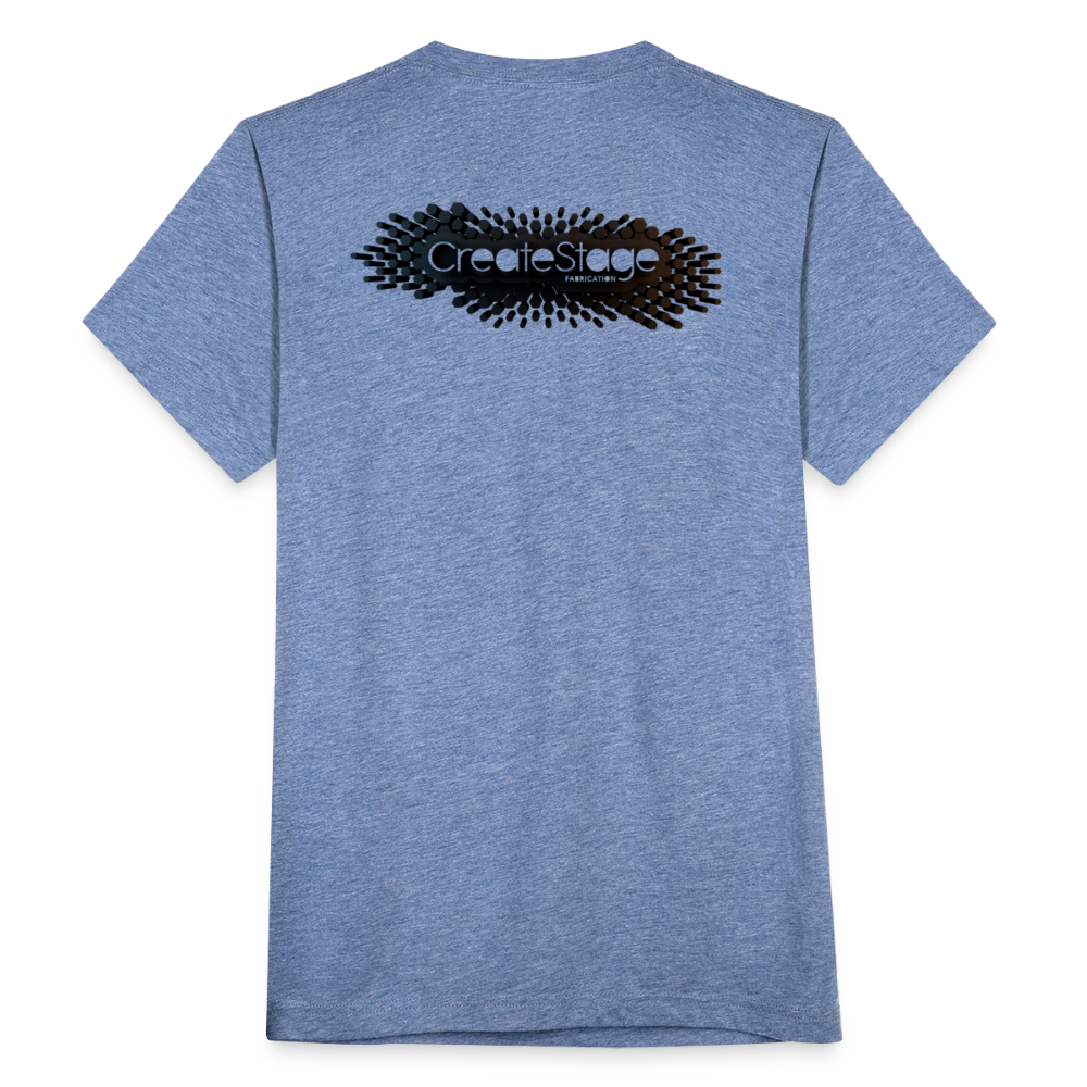 Unisex Tri-Blend T-Shirt - heather blue