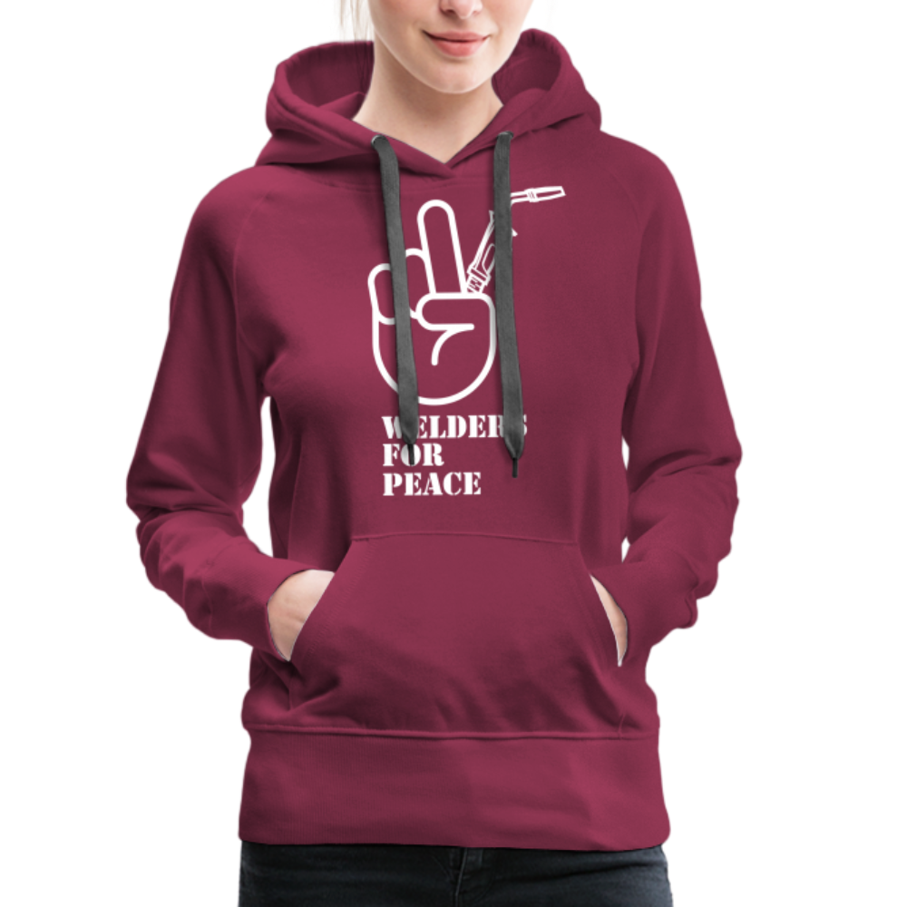 Women’s Premium Hoodie - burgundy