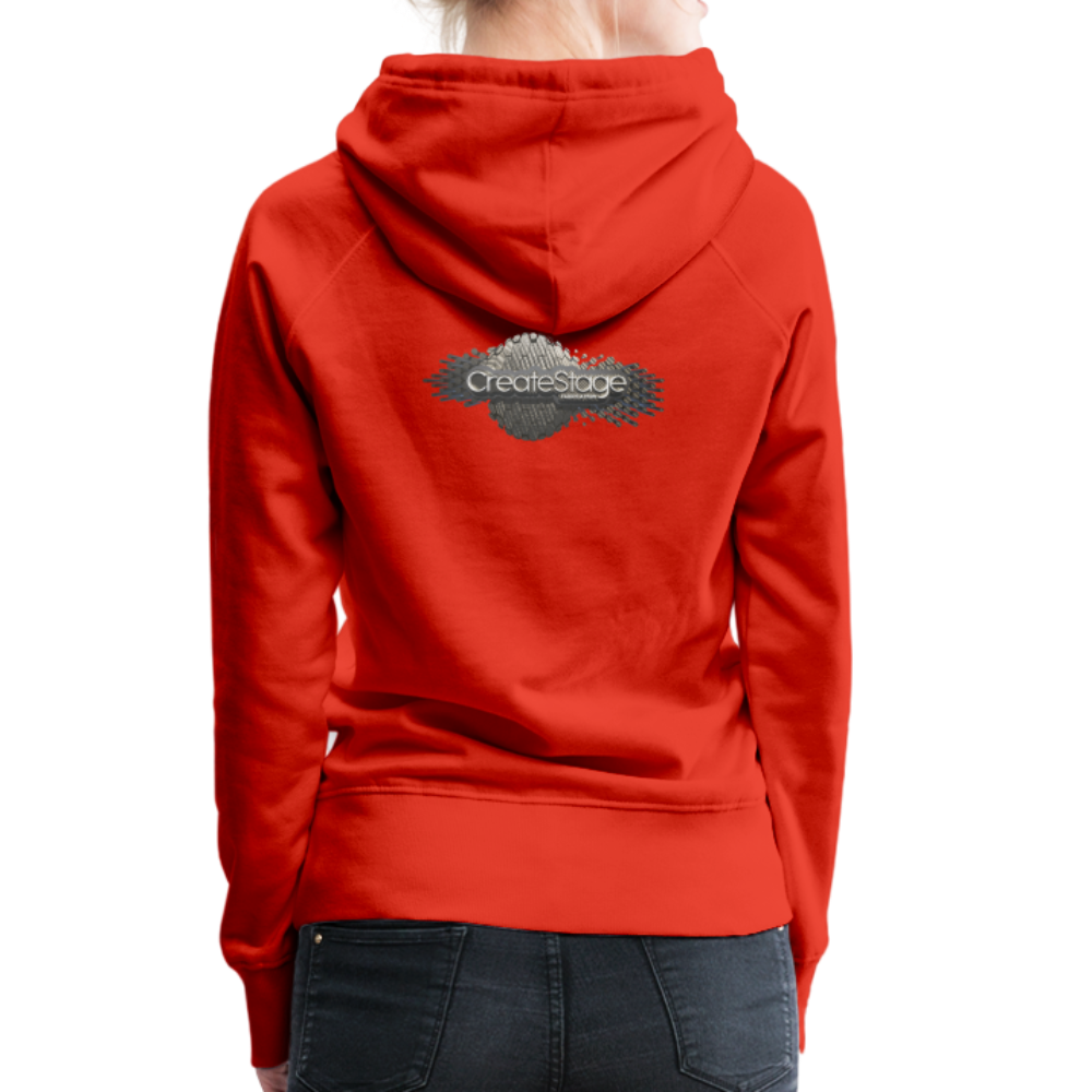 Women’s Premium Hoodie - red