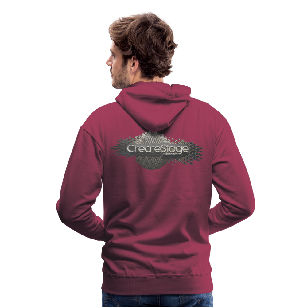 Men’s Premium Hoodie - burgundy