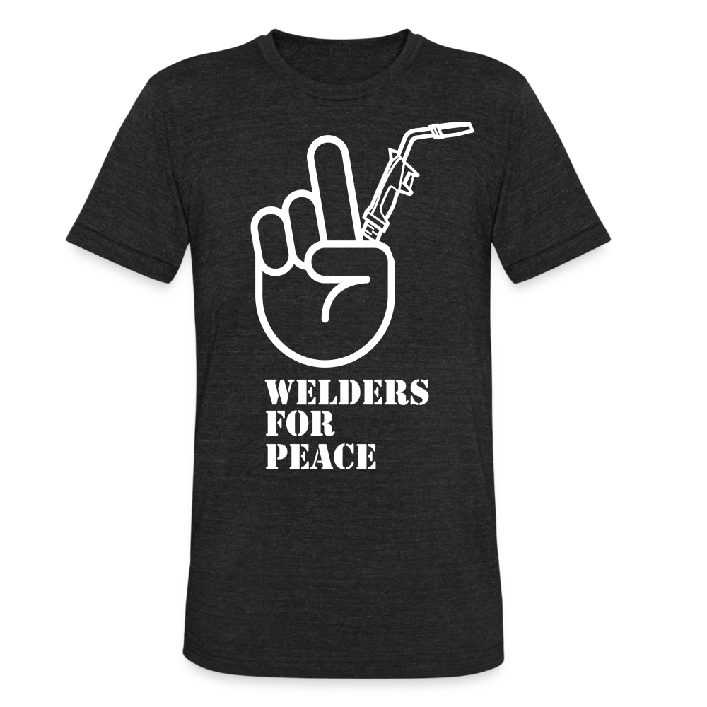 Unisex Tri-Blend T-Shirt - heather black