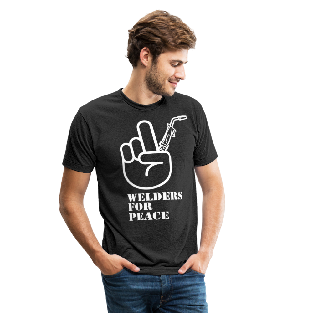 Unisex Tri-Blend T-Shirt - heather black