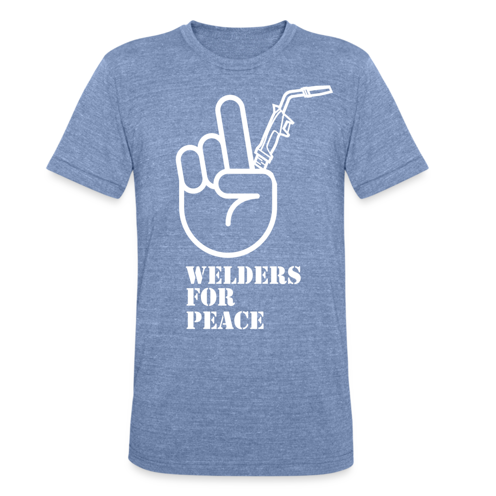 Unisex Tri-Blend T-Shirt - heather blue