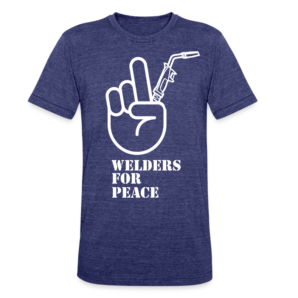 Unisex Tri-Blend T-Shirt - heather indigo