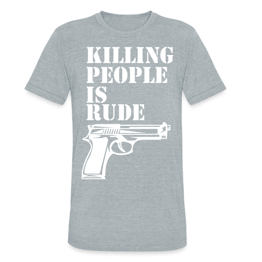 Unisex Tri-Blend T-Shirt - heather grey