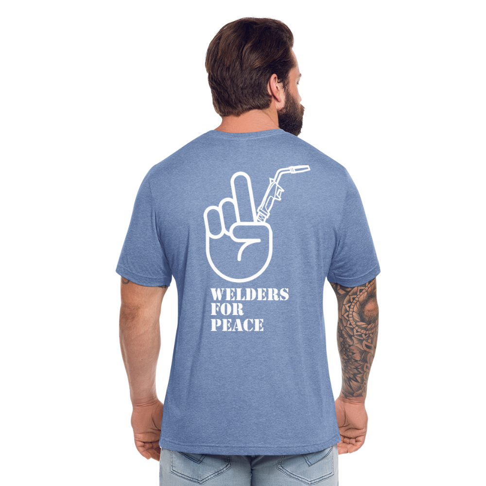 Unisex Tri-Blend T-Shirt - heather blue