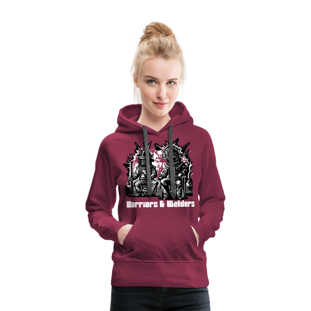 Women’s Premium Hoodie - burgundy