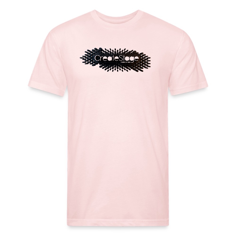 Fitted Cotton/Poly T-Shirt by Next Level - blush pink 