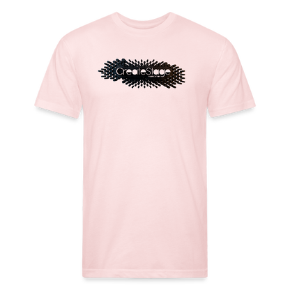 Fitted Cotton/Poly T-Shirt by Next Level - blush pink 