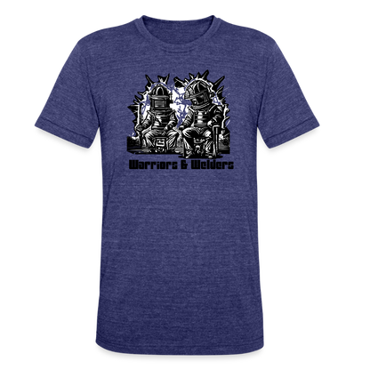 Unisex Tri-Blend T-Shirt - heather indigo
