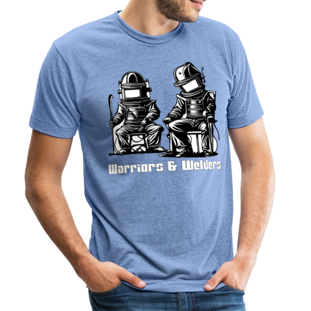 Unisex Tri-Blend T-Shirt - heather blue