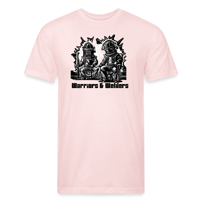 Fitted Cotton/Poly T-Shirt by Next Level - blush pink 