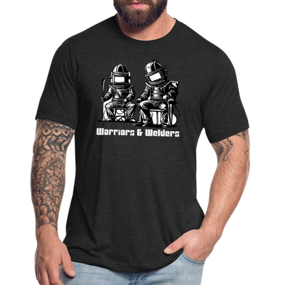 Unisex Tri-Blend T-Shirt - heather black