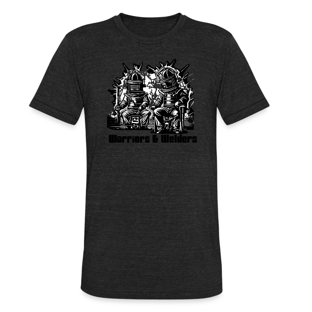 Unisex Tri-Blend T-Shirt - heather black