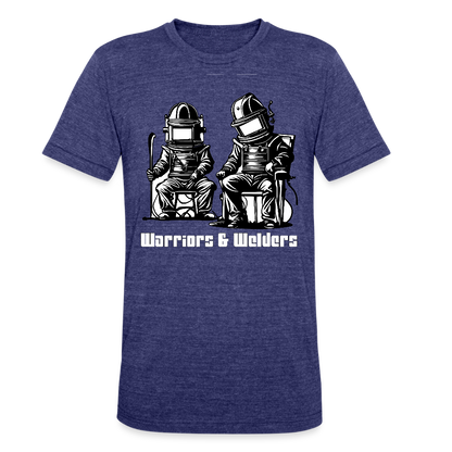 Unisex Tri-Blend T-Shirt - heather indigo