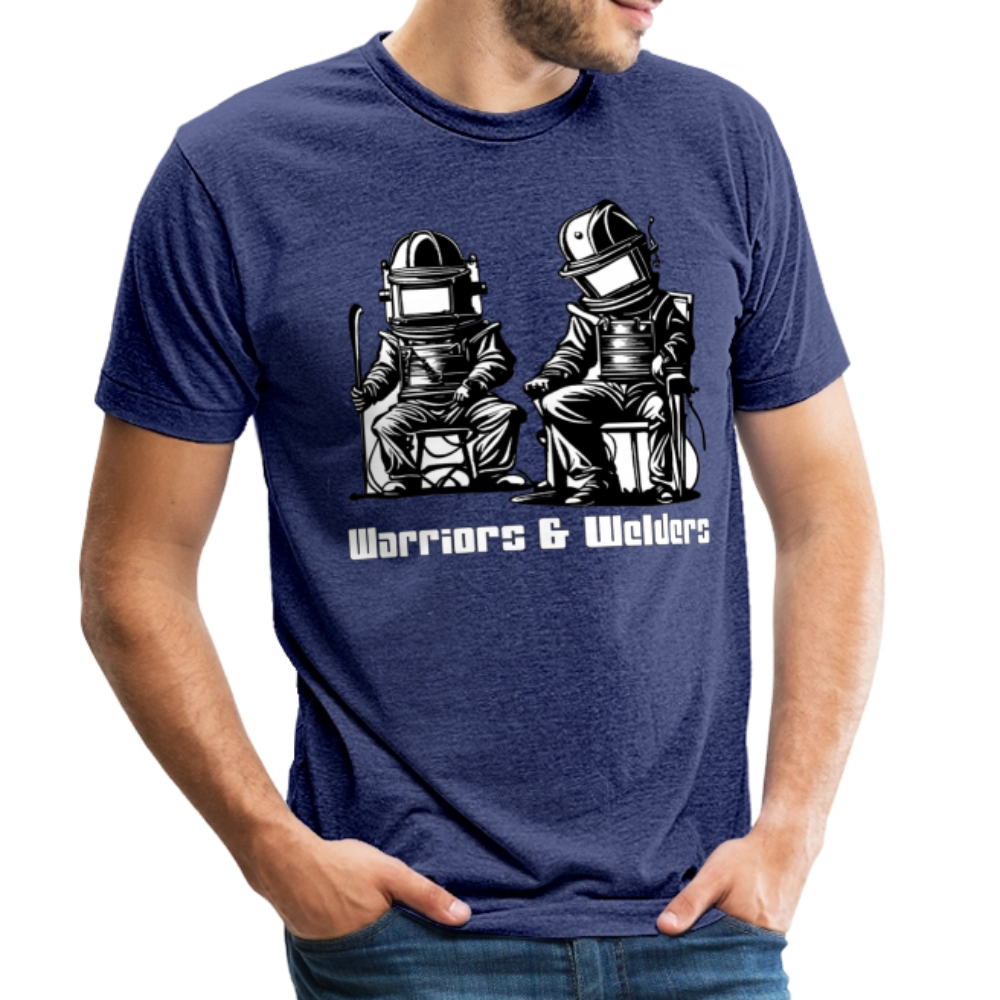 Unisex Tri-Blend T-Shirt - heather indigo