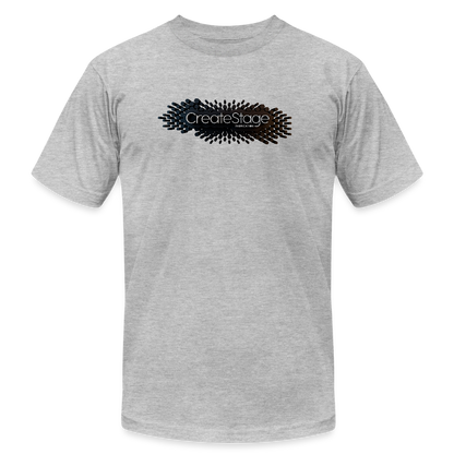 Unisex Jersey T-Shirt by Bella + Canvas - heather gray