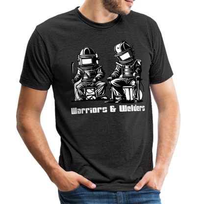 Unisex Tri-Blend T-Shirt - heather black