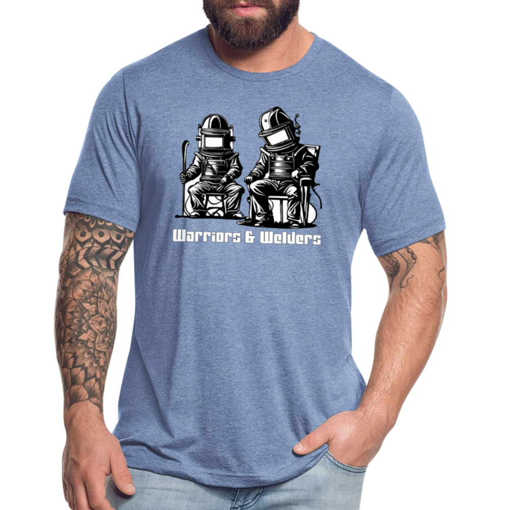 Unisex Tri-Blend T-Shirt - heather blue