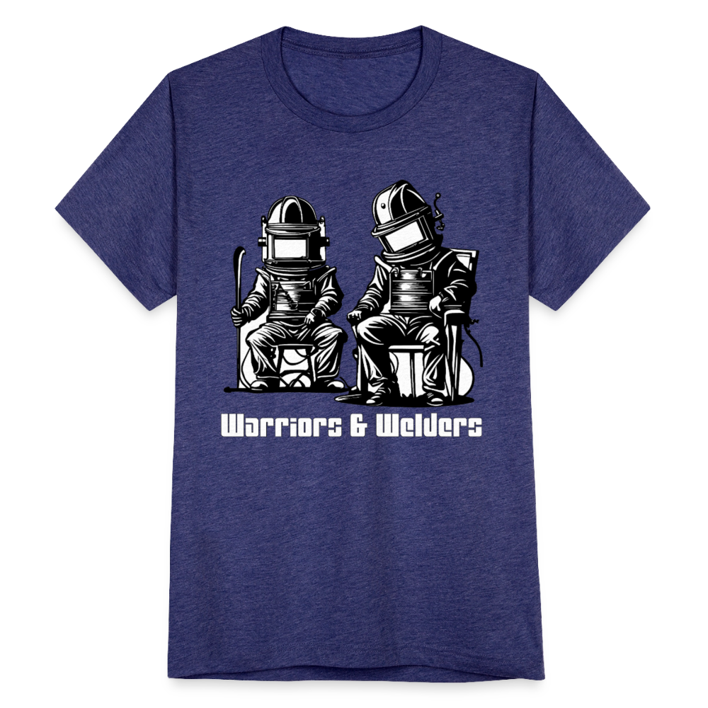 Unisex Tri-Blend T-Shirt - heather indigo