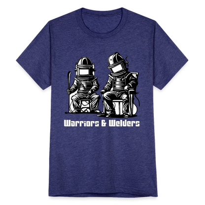 Unisex Tri-Blend T-Shirt - heather indigo