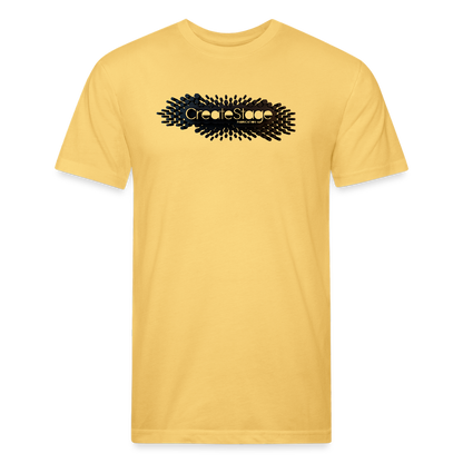 Fitted Cotton/Poly T-Shirt by Next Level - pastel yellow