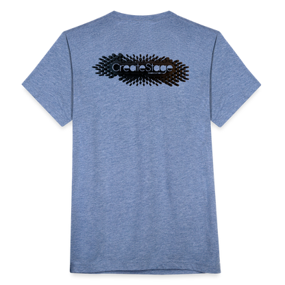 Unisex Tri-Blend T-Shirt - heather blue
