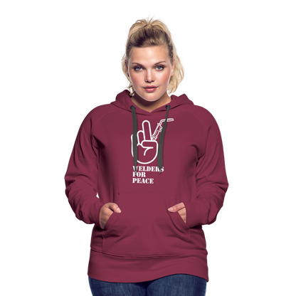 Women’s Premium Hoodie - burgundy