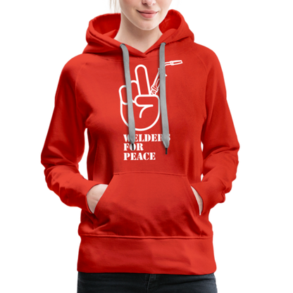 Women’s Premium Hoodie - red