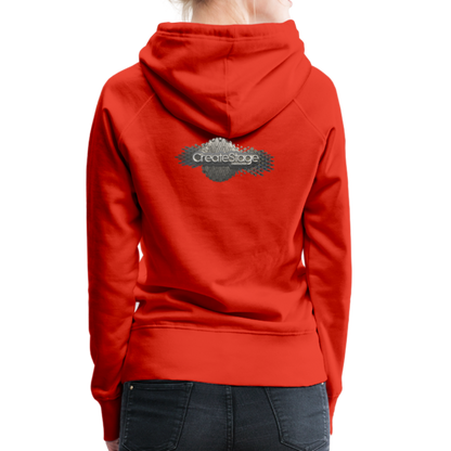 Women’s Premium Hoodie - red