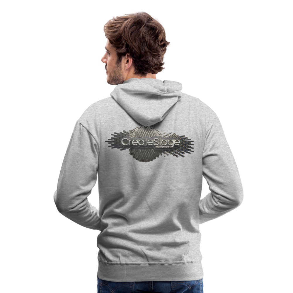 Men’s Premium Hoodie - heather grey