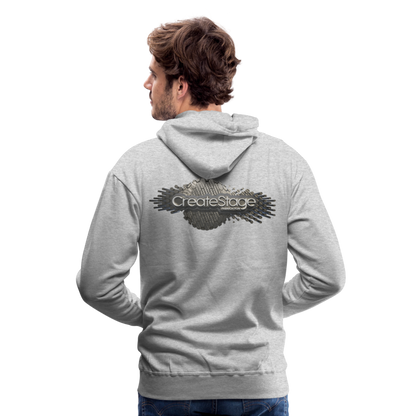 Men’s Premium Hoodie - heather grey