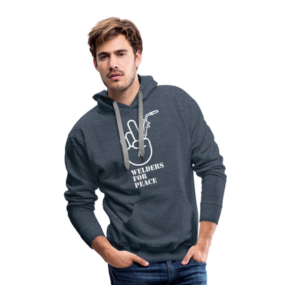 Men’s Premium Hoodie - heather denim