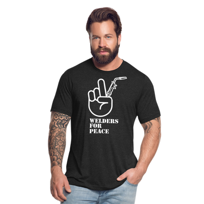 Unisex Tri-Blend T-Shirt - heather black