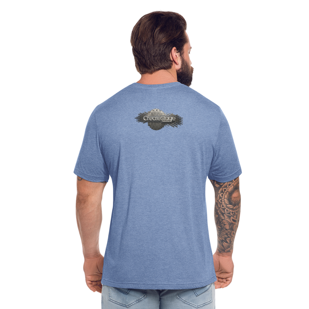 Unisex Tri-Blend T-Shirt - heather blue