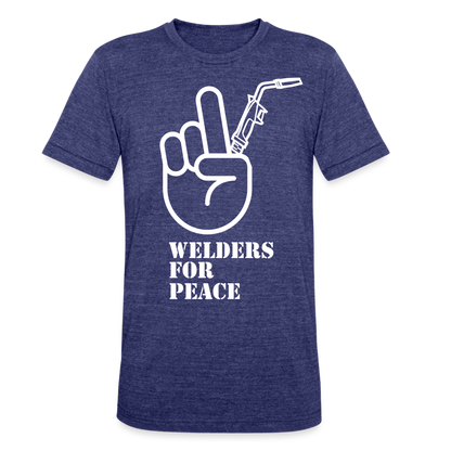 Unisex Tri-Blend T-Shirt - heather indigo