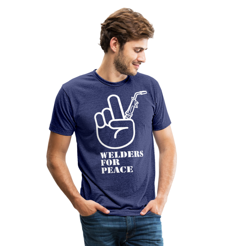 Unisex Tri-Blend T-Shirt - heather indigo