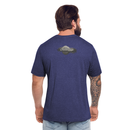 Unisex Tri-Blend T-Shirt - heather indigo