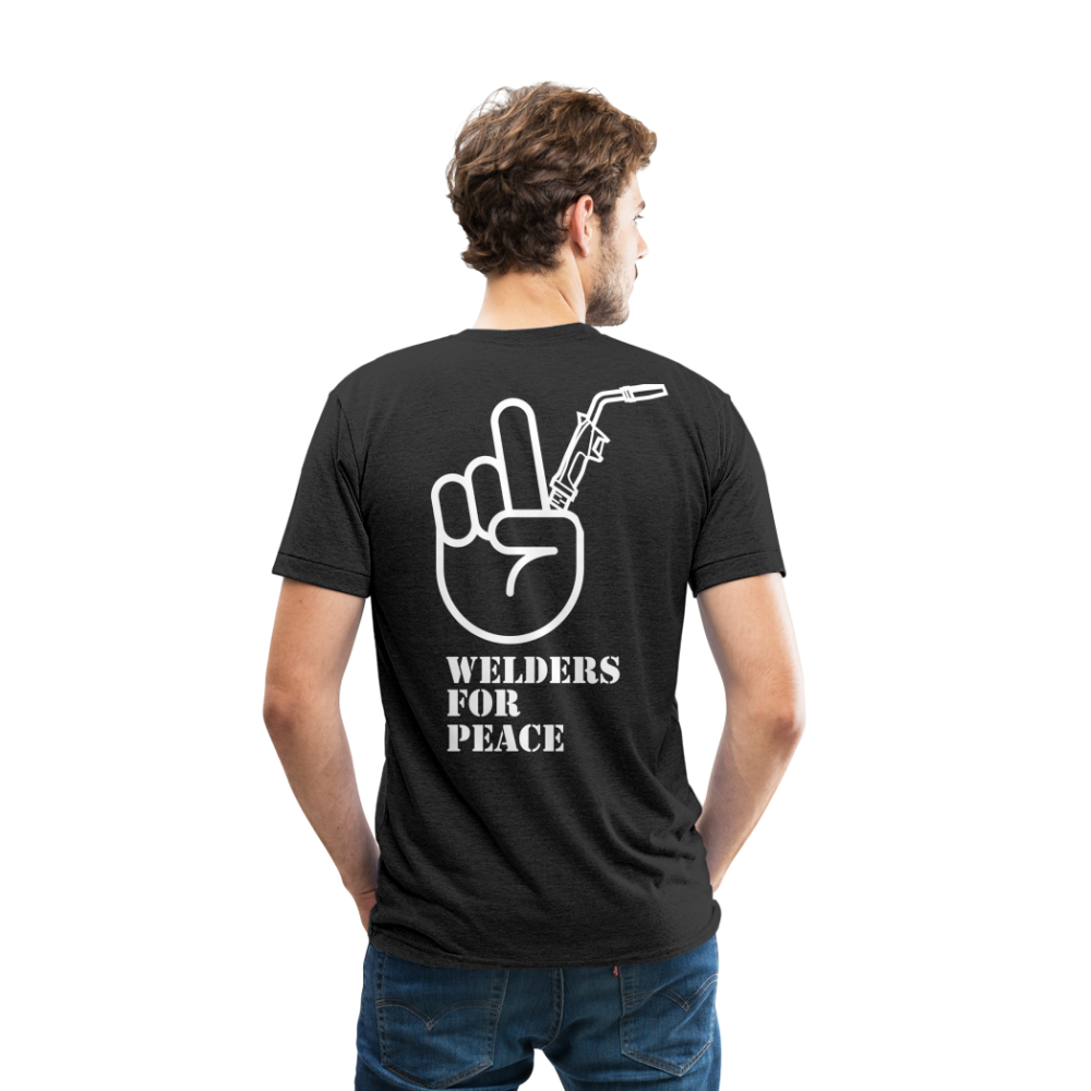 Unisex Tri-Blend T-Shirt - heather black