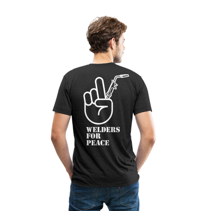 Unisex Tri-Blend T-Shirt - heather black