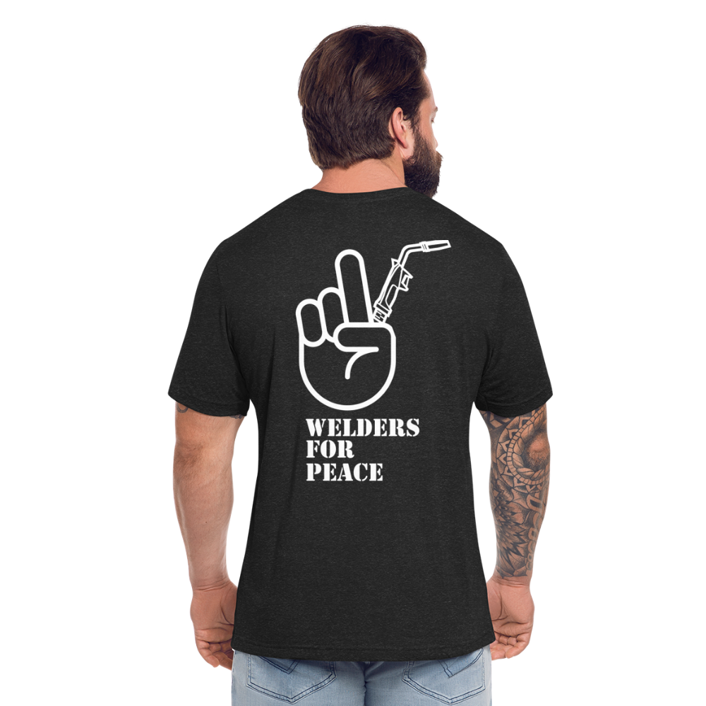 Unisex Tri-Blend T-Shirt - heather black