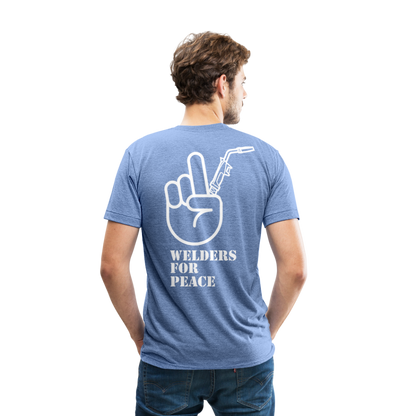 Unisex Tri-Blend T-Shirt - heather blue