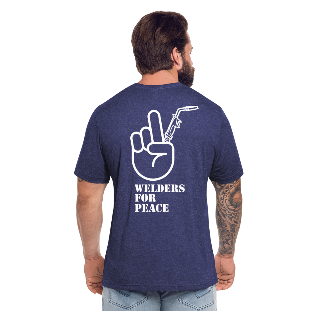 Unisex Tri-Blend T-Shirt - heather indigo