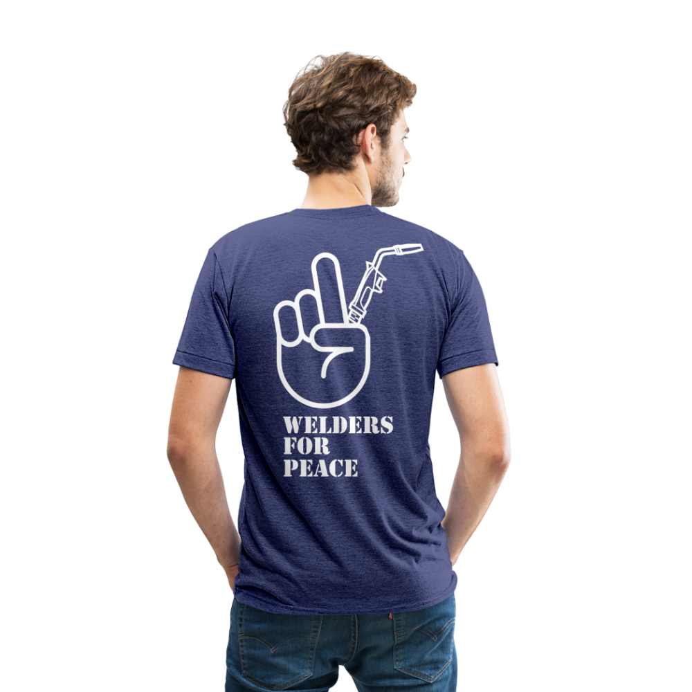 Unisex Tri-Blend T-Shirt - heather indigo