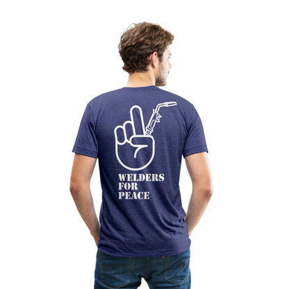 Unisex Tri-Blend T-Shirt - heather indigo