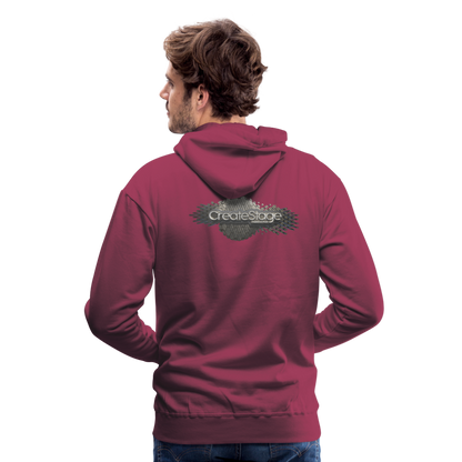 Men’s Premium Hoodie - burgundy